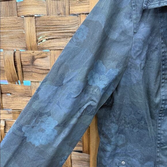 Vintage Eric Alexandre Dark Blue Floral Vest - Picture 2 of 4